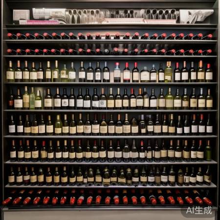 红酒柜:分类摆放,空间利用