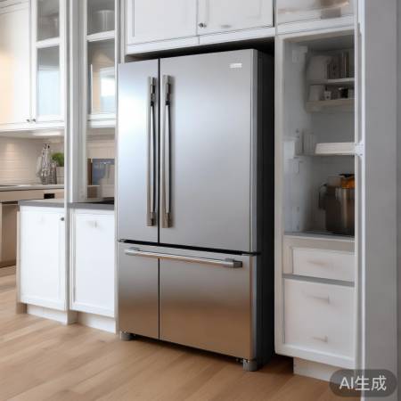 冰箱嵌入橱柜省空间