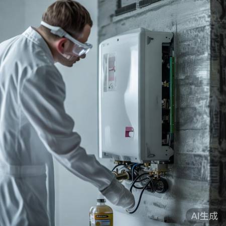 壁挂炉清洗步骤一:关闭电源。