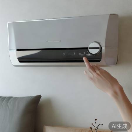 空调调温旋钮：1-5数字调温