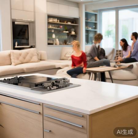 “美的集成灶支架：稳固美观”