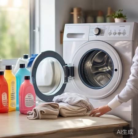 选洗涤剂、模式,清洗衣机