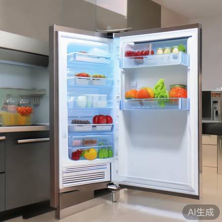 “清洁冰箱，护滤芯灯”