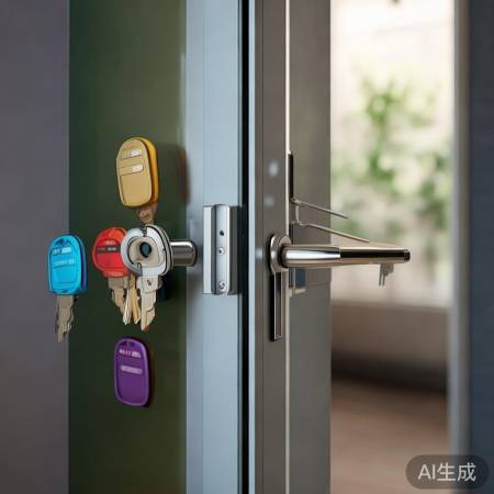 电子钥匙与防盗门匹配