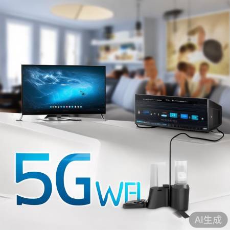 “连接智能电视和投影仪至同一W