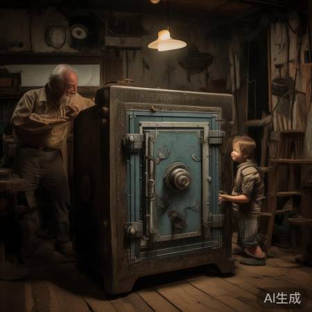 老式保险柜:结实耐用,易操作,
