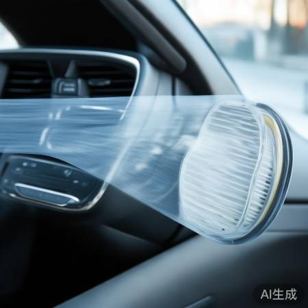 定期清洗滤芯,车内空气清新