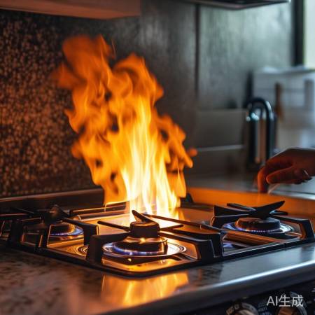 燃气灶火焰不稳定