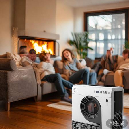 “空气能热水器，冬季节能神器”