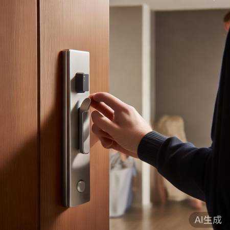 指纹锁使用简单,信息勿随意注册