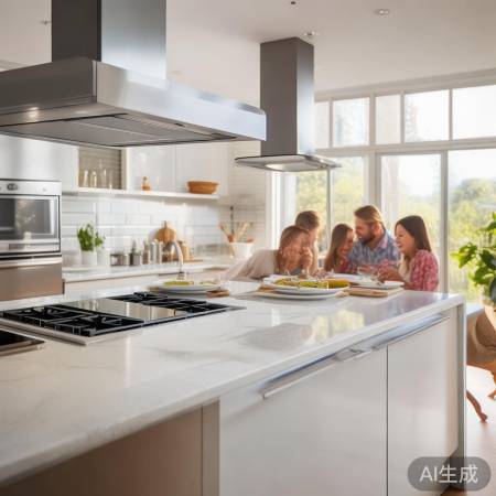 “无清洗按钮油烟机,生活更美好