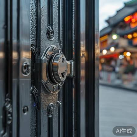 “锁具之乡的优质防盗门”