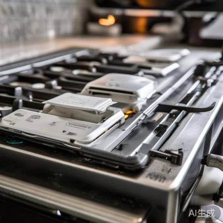 燃气灶维修,点火成功!