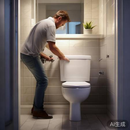 马桶安装熟练,时光悄然流逝。