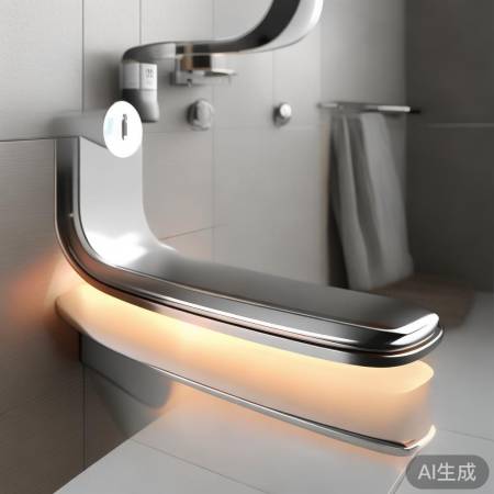 智能马桶架自动伸缩，冬暖舒适