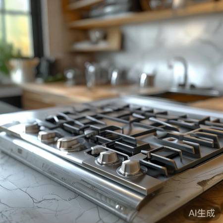 华硕燃气灶：安全易洁多功能