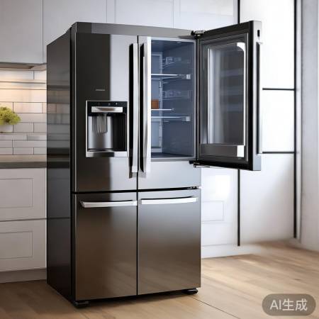 三门冰箱多用途