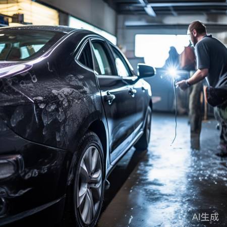 检查膜贴是否漏贴或气泡