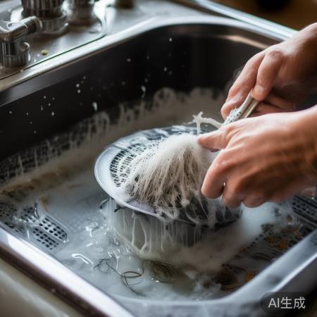 清洗洗衣机滤网