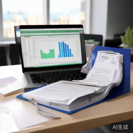 整理账本，翻至正面打印