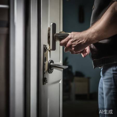 锁晃动,像交给了摇臂机器人