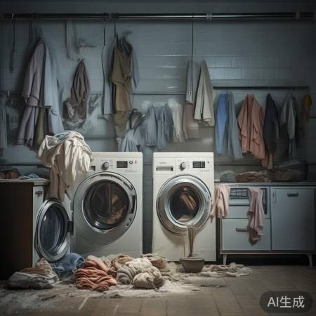 波轮洗衣:噪音大,磨损高