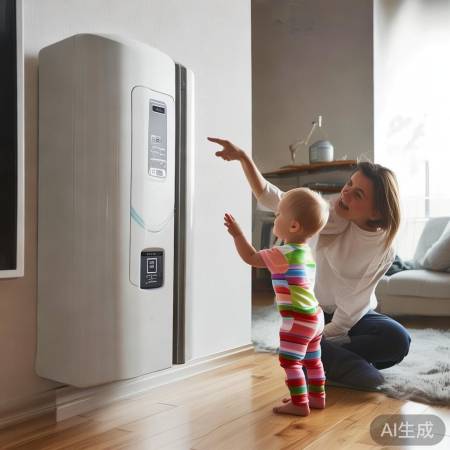 壁挂炉安全使用，远离儿童。