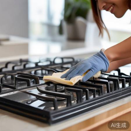 燃气灶易清洁,懒癌福音