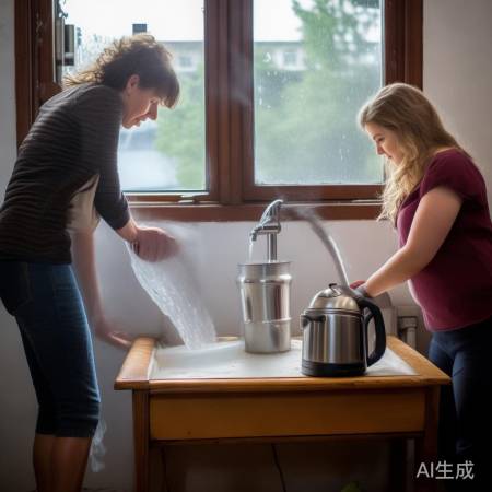 停水也能洗澡，水质温度或不同