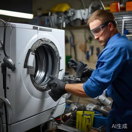 换好洗衣机双杠，很简单！