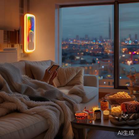 周末沙发，彩虹锁守护家