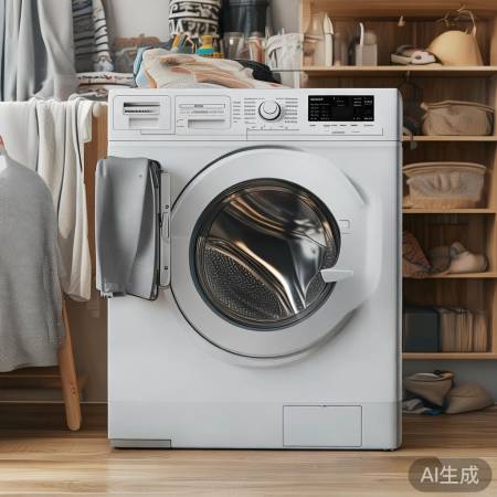 儿童洗衣机，容量小巧轻便