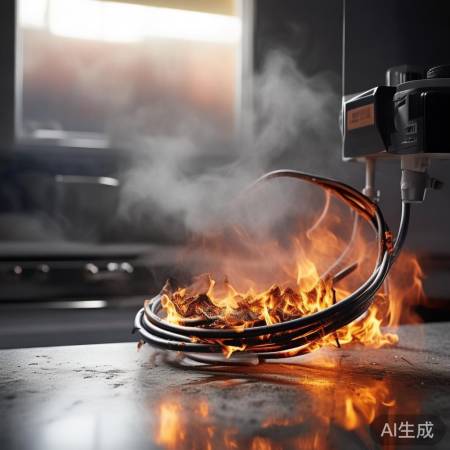 尼龙线耐热问题，安全隐患大。