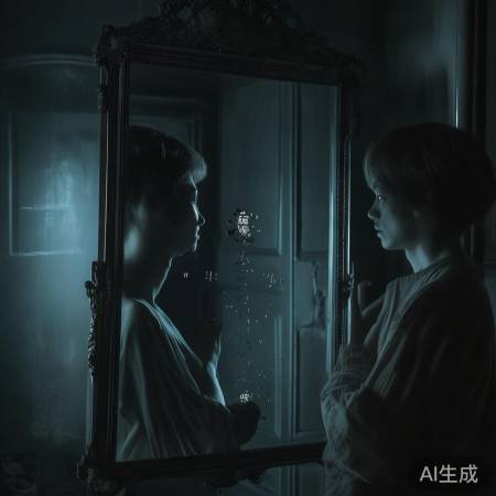 解图发现“照镜子”线索