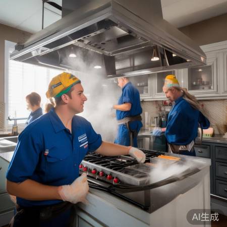 专业清洗油烟机，需预约付费