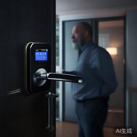 指纹锁：数字比对开锁，存隐患