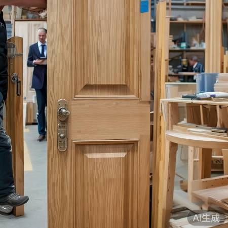 确认门质量，定制无误