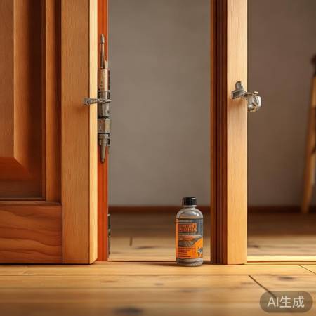 检查门轴，更换磨损部件