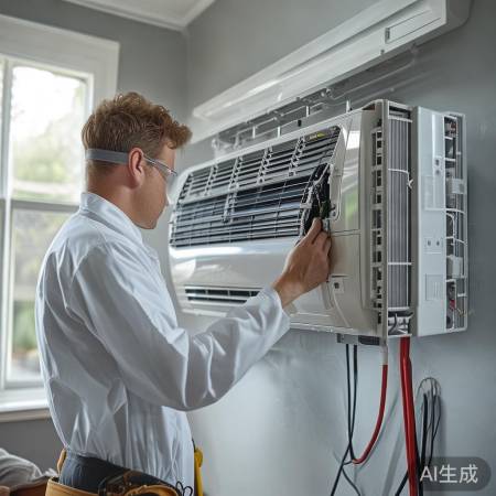 检查空调安装位置