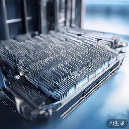 空调吸热器，铝铜翅片散热