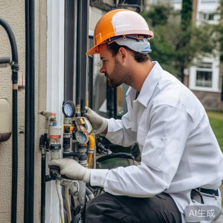 “燃气检查，防泄漏保障”