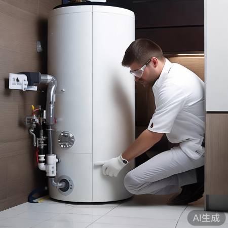 确认接口,检查水管连接