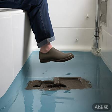 地漏问题：材质老化/结构不合理