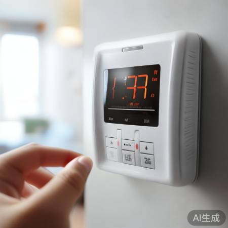 调温节能，壁挂炉运行正常