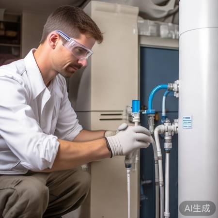 水管连接，注意密封