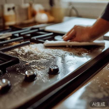 定期清理燃气灶，减少噪音