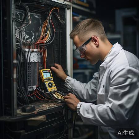 检查开关外观，测阻值找故障