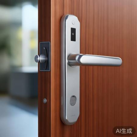 指纹锁易装易用,美观高档