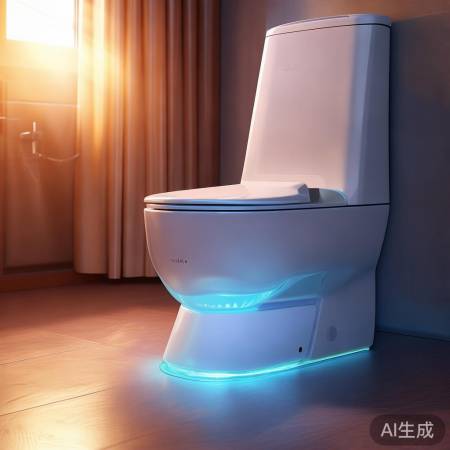 “体验舒适生活,智能马桶加热”