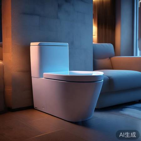 智能马桶带水箱,舒适生活新选择